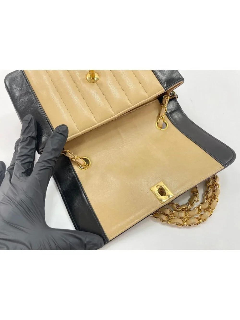 Chanel Shoulder Bag Beige